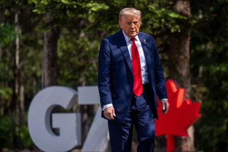 Trump provoziert schon vor Beginn des Gipfels.