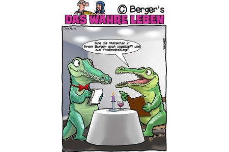 Cartoons mit wahren Lebensgeschichten