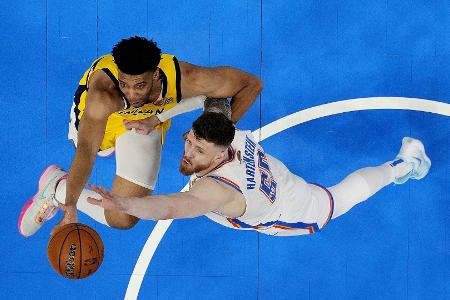 NBA-Finale: OKC und Hartenstein holen sich ersten Matchball NBA-Finale: OKC und Hartenstein holen sich ersten Matchball