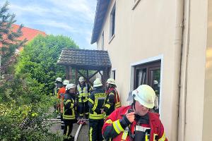Dramatische Einsatzmeldung - Feuer mit Menschengefährdung glücklicherweise ohne Verletzte