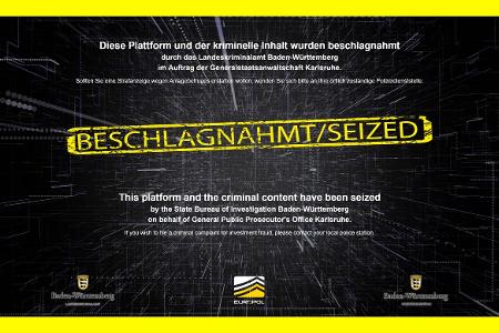 Sicherstellungsbanner Sicherstellungsbanner