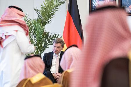 Außenminister Johann Wadephul (CDU) zu Besuch in Saudi-Arabien. (Archivbild)