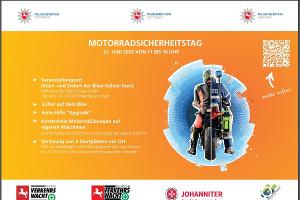 Gemeinsame Pressemitteilung der Polizeiinspektionen Göttingen und Northeim sowie der Polizeidirektion Göttingen anlässlich des "Motorradsicherheitstages" am 21. Juni 2025 in Osterode am Harz