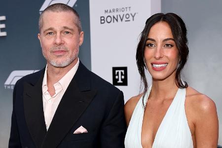 Brad Pitt & Ines de Ramon Brad Pitt & Ines de Ramon
