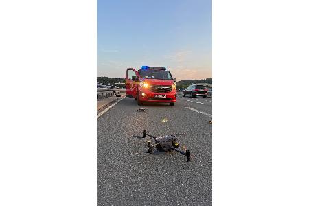 Drohnen der Feuerwehr Gevelsberg in Bereitstellung Drohnen der Feuerwehr Gevelsberg in Bereitstellung