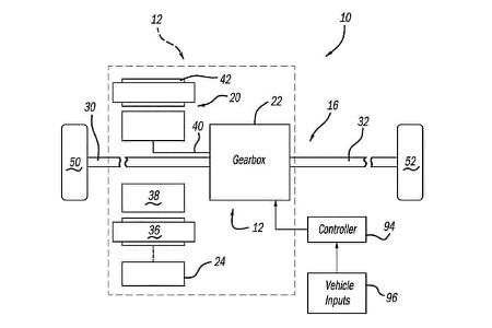 Stellantis-Patent 3-Gang-Getriebe Elektroauto EV Stellantis-Patent 3-Gang-Getriebe Elektroauto EV
