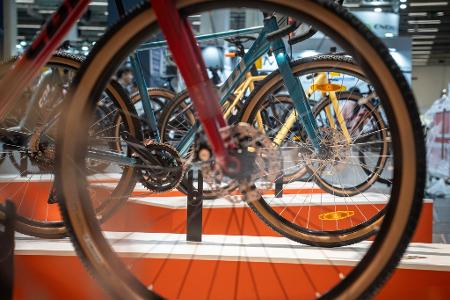 Vor der Fahrradmesse Eurobike in Frankfurt Ende Juni hofft die Branche auf Rückenwind. (Archivbild) Vor der Fahrradmesse Eurobike in Frankfurt Ende Juni hofft die Branche auf Rückenwind. (Archivbild)