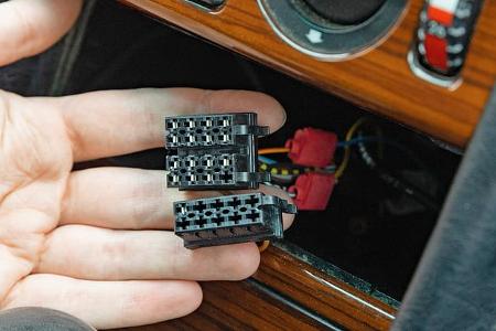 Blaupunkt Frankfurt RCM 82 DAB, Einbau in Mercedes W124 T-Modell