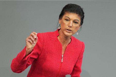 BSW-Gründerin Sahra Wagenknecht sieht 