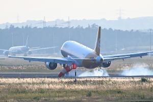 Sonderflug aus Jordanien in Frankfurt gelandet