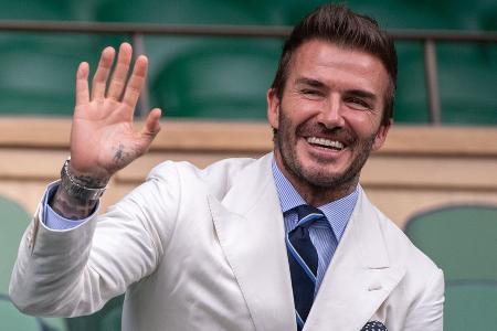 Sir David Beckham überraschend in München: Ritter trifft Lederhosen Sir David Beckham überraschend in München: Ritter trifft Lederhosen