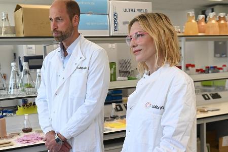 Prinz William: Auftritt mit Hollywoodstar Cate Blanchett Prinz William: Auftritt mit Hollywoodstar Cate Blanchett