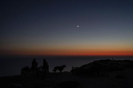 Blick von der Insel Gavdos auf das Libysche Meer.