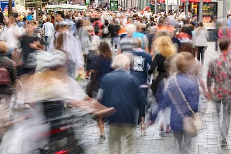 Vergangenes Jahr gab es ein Bevölkerungswachstum in Deutschland, das auf einem Wanderungsüberschuss beruht. (Symbolbild) Vergangenes Jahr gab es ein Bevölkerungswachstum in Deutschland, das auf einem Wanderungsüberschuss beruht. (Symbolbild)