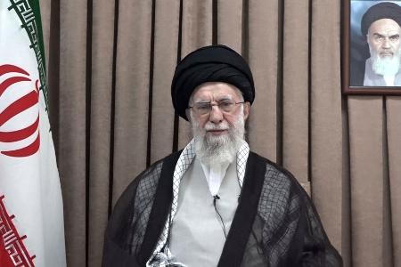 Irans Revolutionsführer Ayatollah Ali Chamenei Irans Revolutionsführer Ayatollah Ali Chamenei