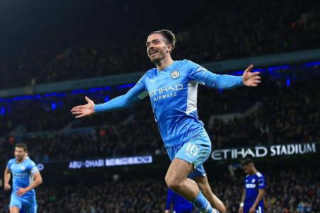 Platz 10: Jack Grealish (117,5 Millionen Euro) - von Aston Villa zu Manchester City, Saison 2021/22