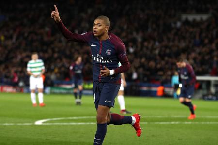 Platz 2: Kylian Mbappé (180 Milionen Euro) - von AS Monaco zu Paris Saint-Germain, Saison 2018/2019