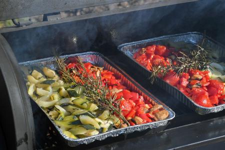 Auch fleischlos grillen ist möglich. (Archivbild)