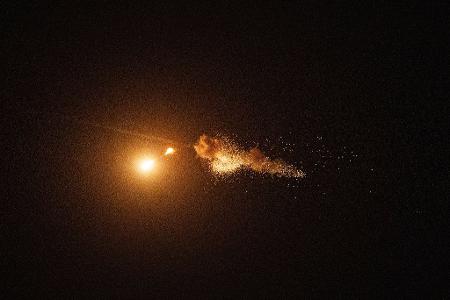 Jede Nacht muss sich die Ukraine gegen Angriffe aus der Luft verteidigen. (Archivbild) Jede Nacht muss sich die Ukraine gegen Angriffe aus der Luft verteidigen. (Archivbild)