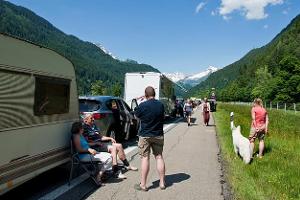 Wo Wohnmobile und Camper heute Geduld brauchen