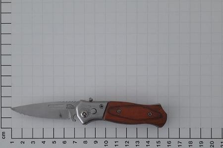 Sichergestelltes Springmesser Sichergestelltes Springmesser