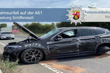 Unfall A61 Unfall A61