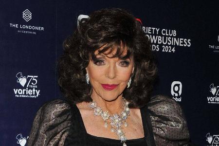 Joan Collins teilt seltenen Schnappschuss mit ihrer jüngsten Tochter Joan Collins teilt seltenen Schnappschuss mit ihrer jüngsten Tochter