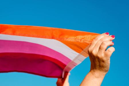 Lesbische Flagge