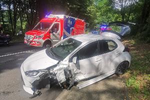Unfall auf der Dr.-Ottmar-Kohler-Straße
