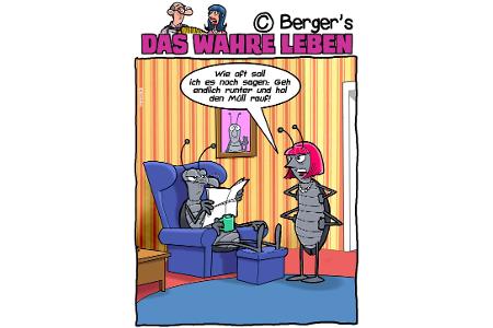 Cartoons mit wahren Lebensgeschichten