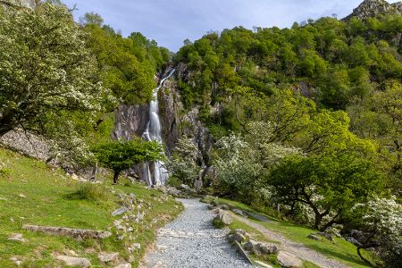 Aber Falls-Wasserfall