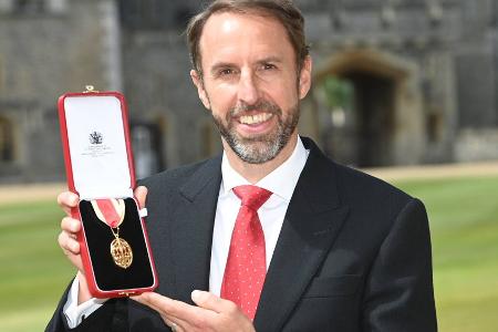 Prinz William: Ritterschlag für Ex-England-Coach Gareth Southgate Prinz William: Ritterschlag für Ex-England-Coach Gareth Southgate