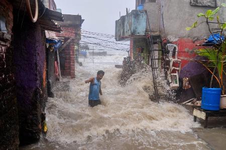Flut in Indien