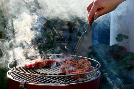 Mariniertes Fleisch nicht direkt auf den Grill