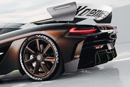 Koenigsegg Sadair's Spear V8 Hybrid Hypercar