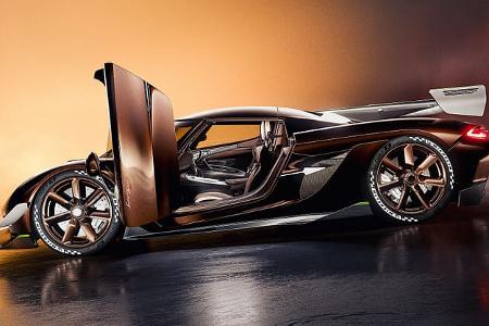 Koenigsegg Sadair's Spear V8 Hybrid Hypercar