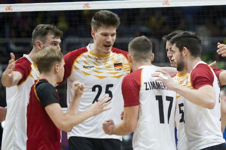 Nations League: DVV-Männer schaffen zweiten Sieg Nations League: DVV-Männer schaffen zweiten Sieg