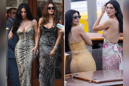 In Venedig: Kardashian-Jenner-Schwestern ziehen die Blicke auf sich In Venedig: Kardashian-Jenner-Schwestern ziehen die Blicke auf sich