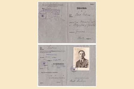Führerschein der Klasse 4 von 1938 