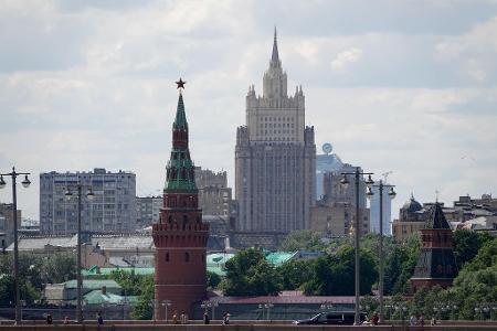 Das Außenministerium in Moskau hatte bereits Strafmaßnahmen gegen deutsche Journalisten angedroht. (Archivbild) Das Außenministerium in Moskau hatte bereits Strafmaßnahmen gegen deutsche Journalisten angedroht. (Archivbild)