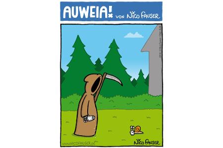 Alltäglicher Humor und Vögel