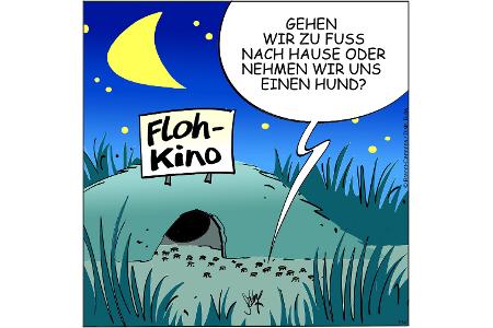 Cartoons zu trendigen Themen