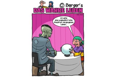 Cartoons mit wahren Lebensgeschichten