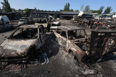 Ukraine meldet erneut massiven russischen Beschuss