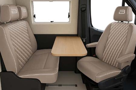 Bürstner Habiton Sprinter (2026) Sitzgruppe beige
