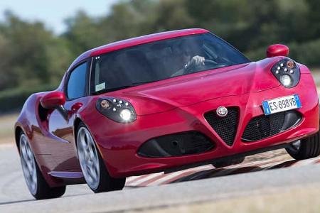 Alfa Romeo 4C, Frontansicht
