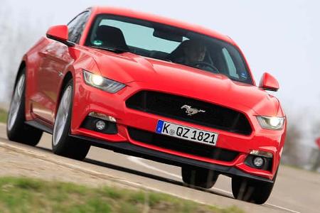 Ford Mustang GT 5.0 Fastback, Frontansicht