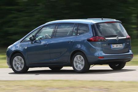 Opel Zafira Tourer 1.6 CDTI, Seitenansicht