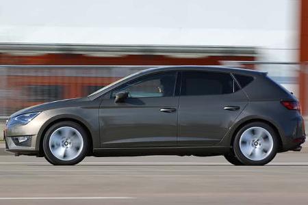 Seat Leon 2.0 TDI, Seitenansicht
