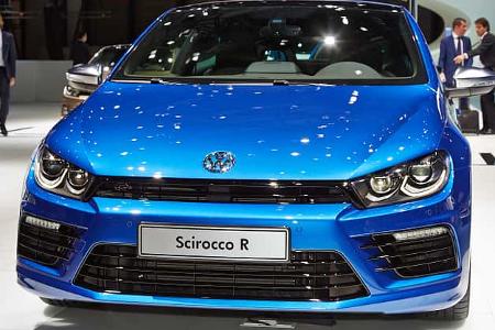 VW Scirocco 2.0 TDI R-Line, Genfer Autosalon, Messe 2014